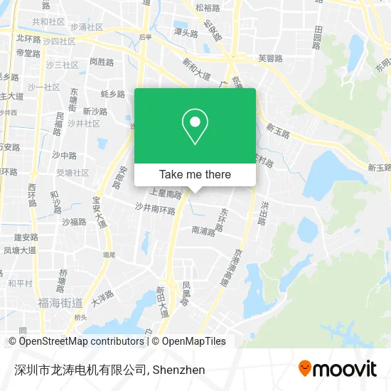 深圳市龙涛电机有限公司 map