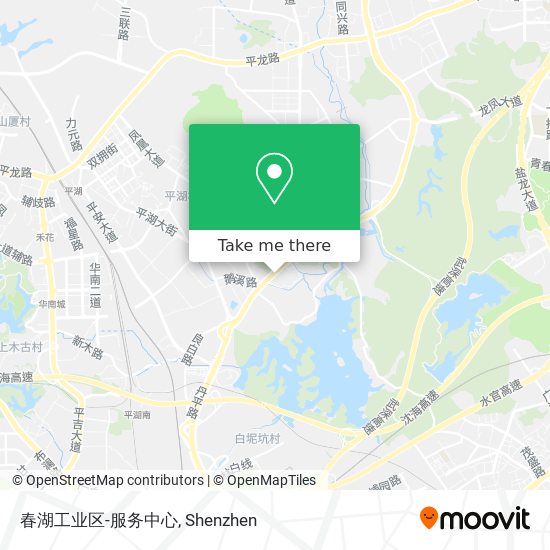春湖工业区-服务中心 map