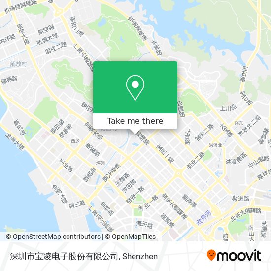 深圳市宝凌电子股份有限公司 map