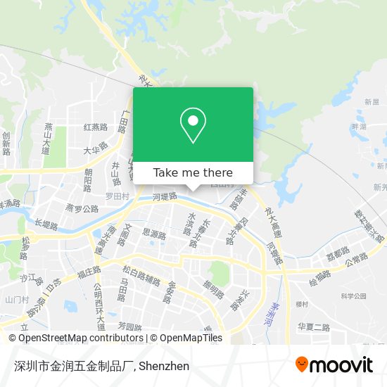 深圳市金润五金制品厂 map