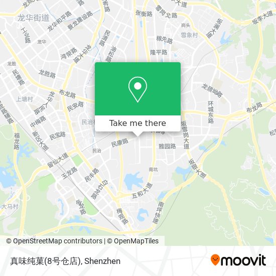 真味纯菓(8号仓店) map
