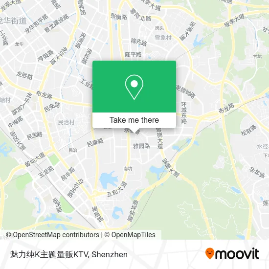 魅力纯K主题量贩KTV map