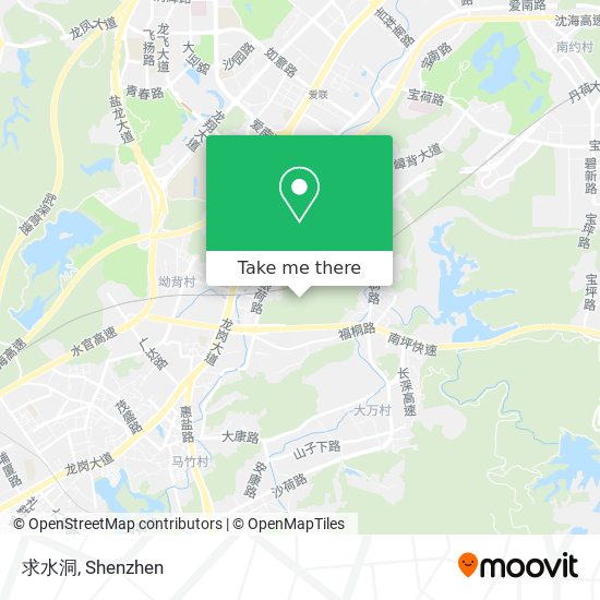 求水洞 map