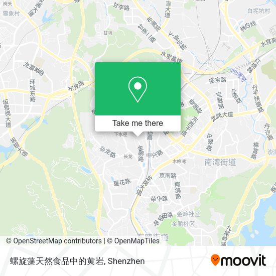 螺旋藻天然食品中的黄岩 map