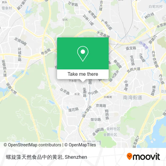 螺旋藻天然食品中的黄岩 map