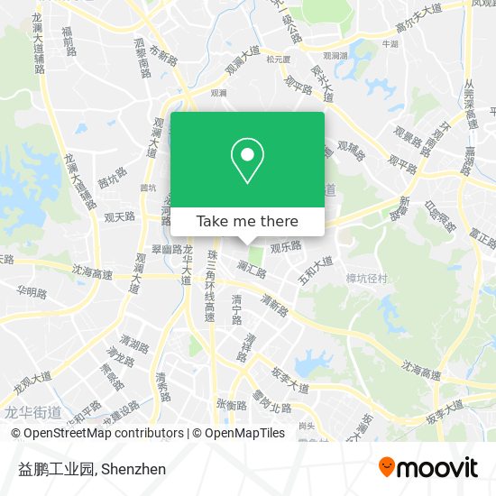 益鹏工业园 map