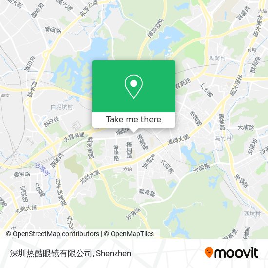 深圳热酷眼镜有限公司 map