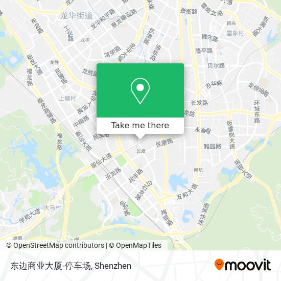 东边商业大厦-停车场 map