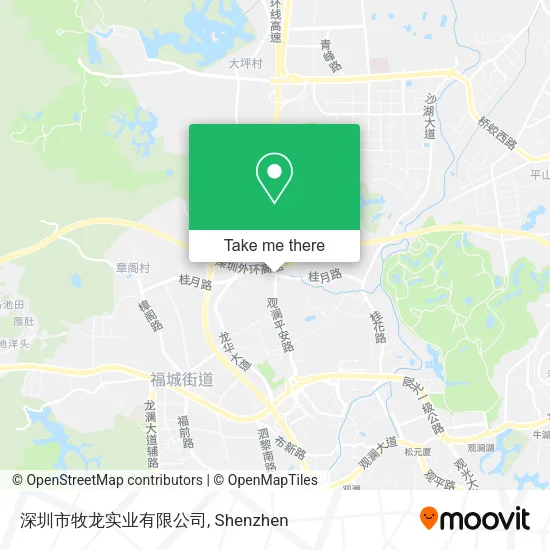 深圳市牧龙实业有限公司 map