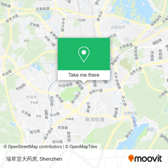 瑞草堂大药房 map