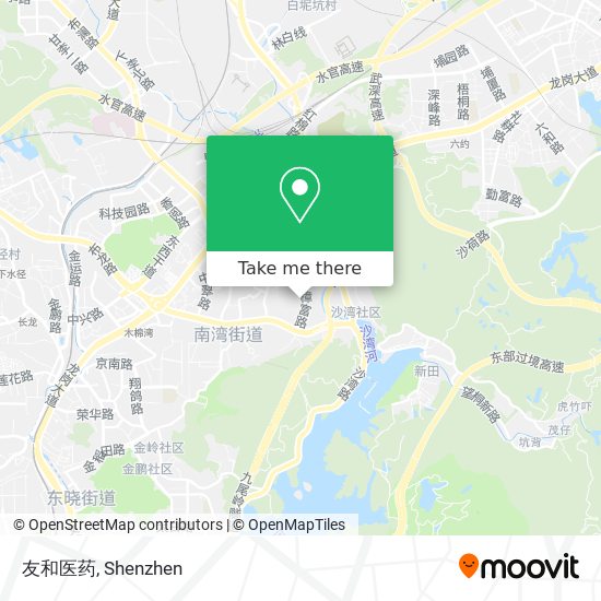友和医药 map