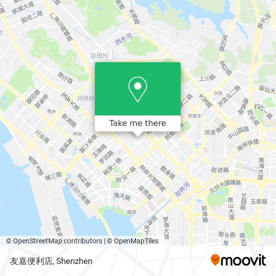 友嘉便利店 map
