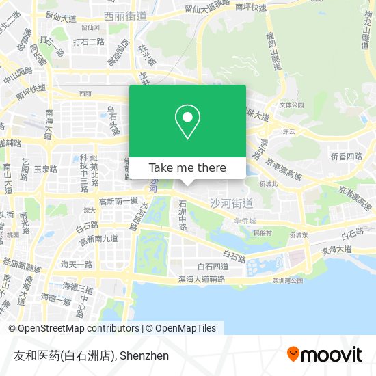 友和医药(白石洲店) map