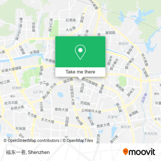 福东一巷 map