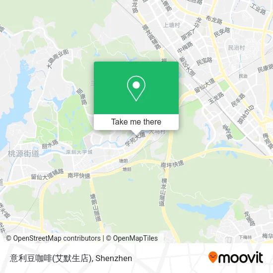 意利豆咖啡(艾默生店) map