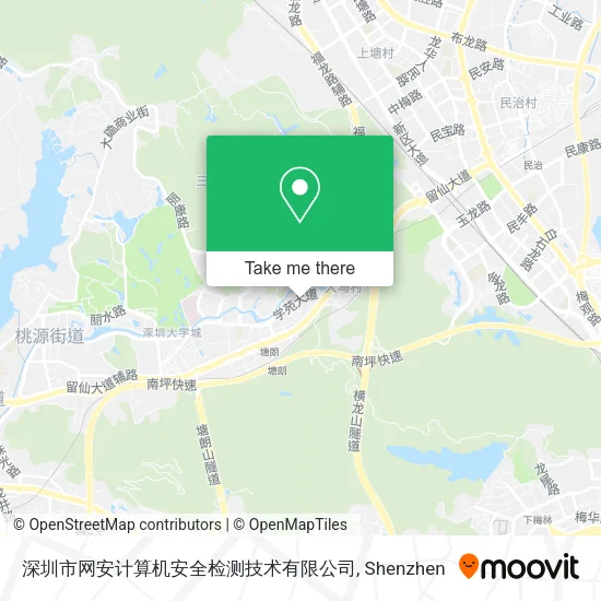 深圳市网安计算机安全检测技术有限公司 map