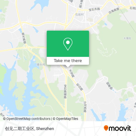 创见二期工业区 map