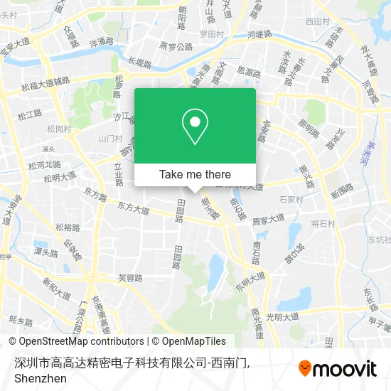 深圳市高高达精密电子科技有限公司-西南门 map