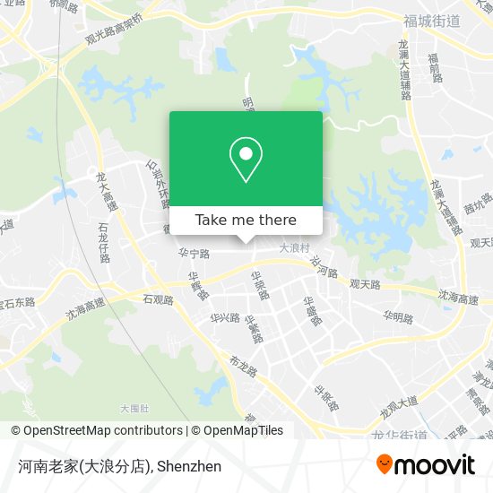 河南老家(大浪分店) map