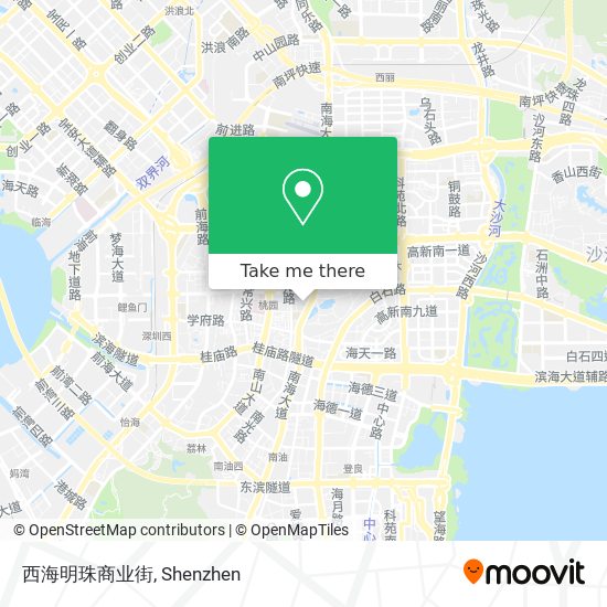 西海明珠商业街 map