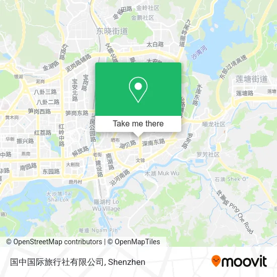 国中国际旅行社有限公司 map