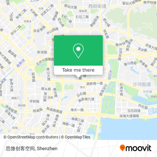 思微创客空间 map