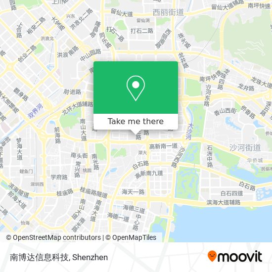 南博达信息科技 map