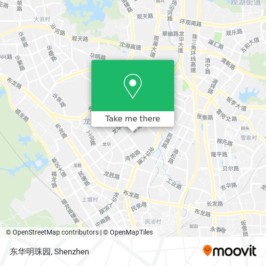 东华明珠园 map