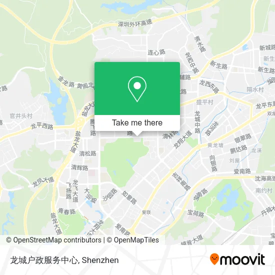 龙城户政服务中心 map