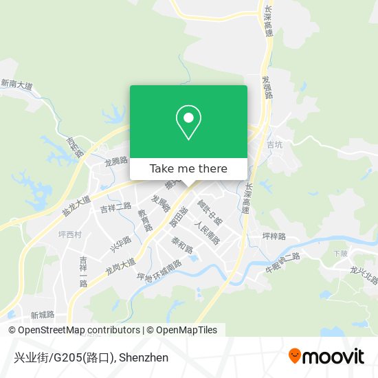 兴业街/G205(路口) map