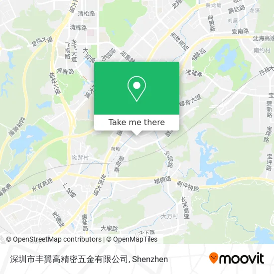 深圳市丰翼高精密五金有限公司 map