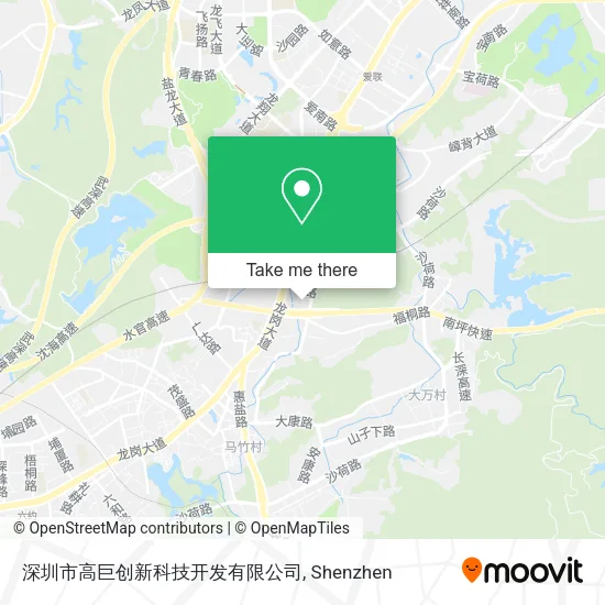 深圳市高巨创新科技开发有限公司 map