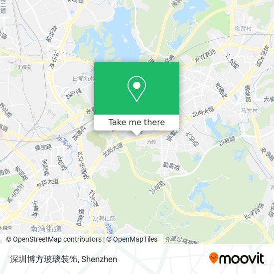 深圳博方玻璃装饰 map