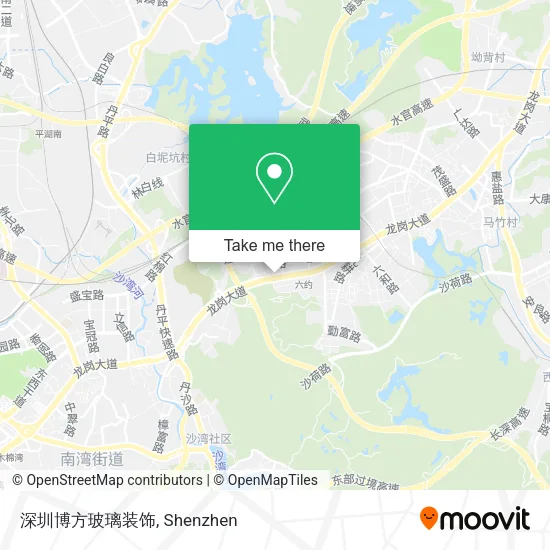 深圳博方玻璃装饰 map