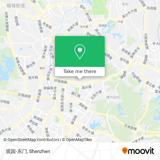 观园-东门 map