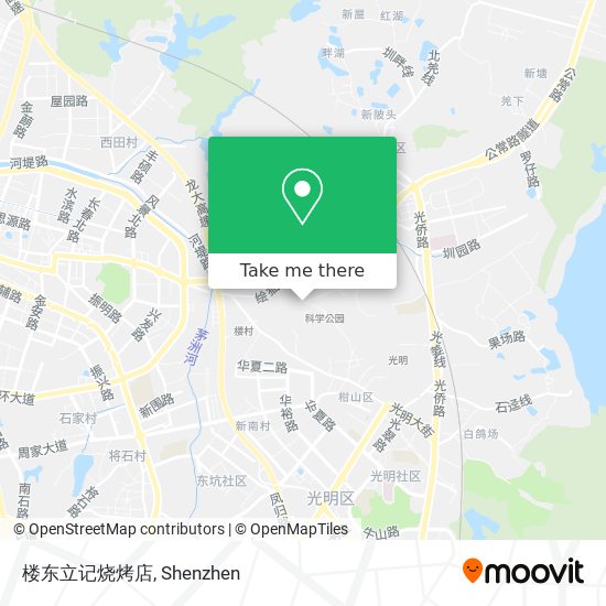 楼东立记烧烤店 map