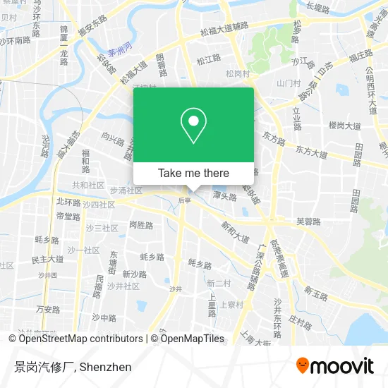 景岗汽修厂 map