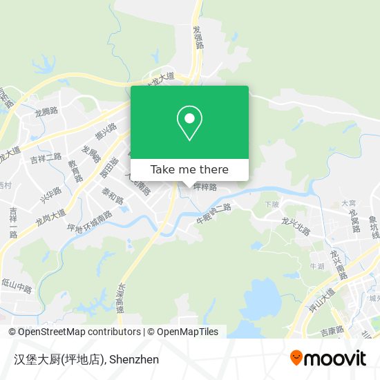 汉堡大厨(坪地店) map