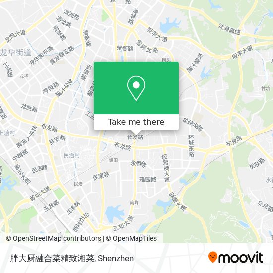 胖大厨融合菜精致湘菜 map