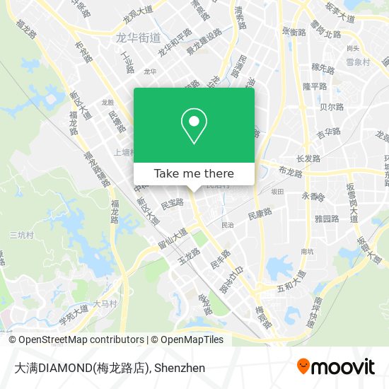 大满DIAMOND(梅龙路店) map