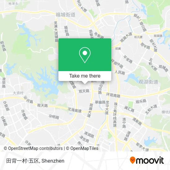 田背一村-五区 map