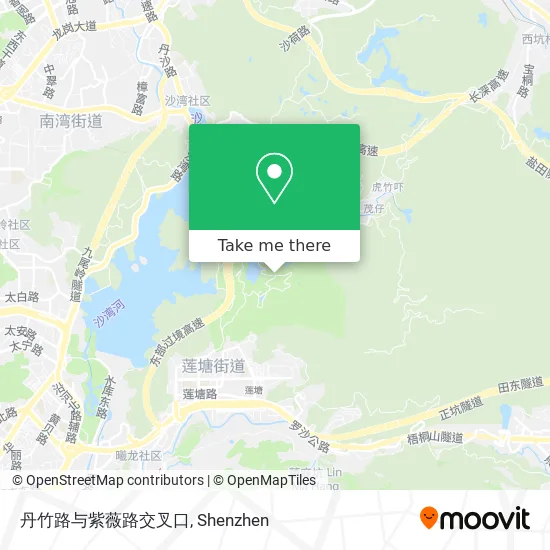 丹竹路与紫薇路交叉口 map