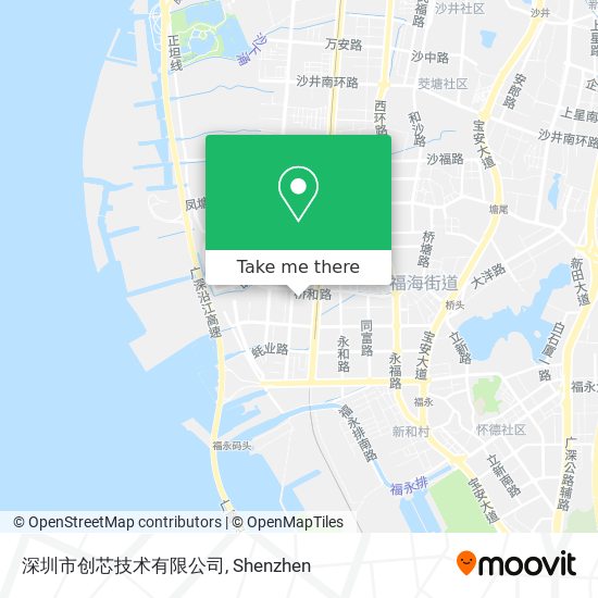 深圳市创芯技术有限公司 map