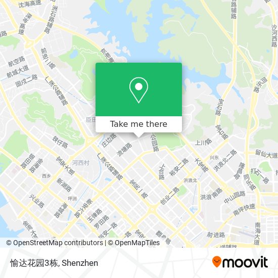 愉达花园3栋 map