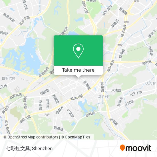 七彩虹文具 map