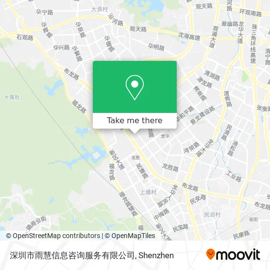 深圳市雨慧信息咨询服务有限公司 map