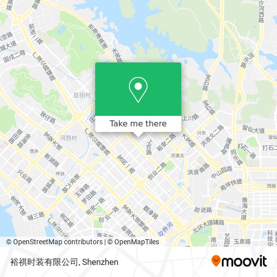 裕祺时装有限公司 map
