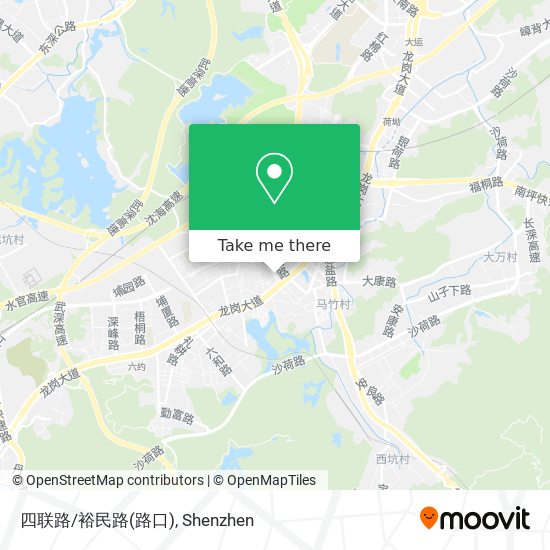 四联路/裕民路(路口) map