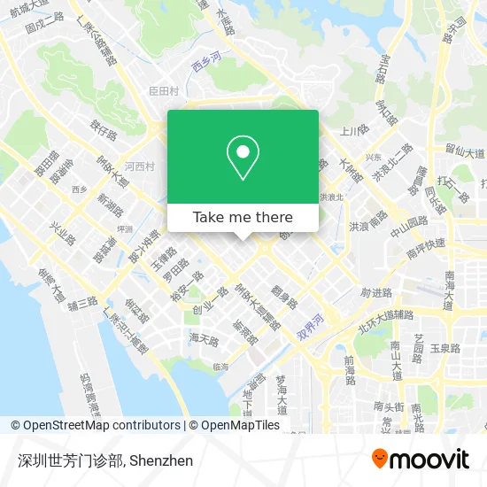 深圳世芳门诊部 map