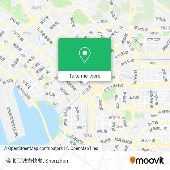 金顺宝城市快餐 map